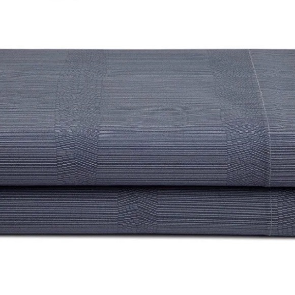 Calvin Klein Bedding Rare Two Calvin Klein Bamboo Flowers Rhythmic Stripes King Pillowcases